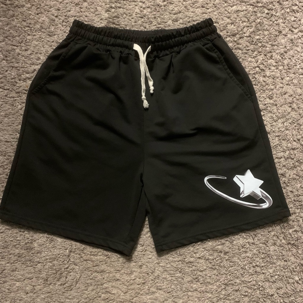Black and White star shorts